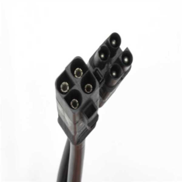 Elco Stecker-Buchse-Kabel M3 schwarz 1718493110